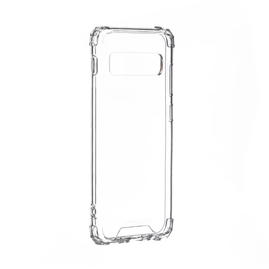 Silicone Hard Corners Case for Samsung S10/G973 Transparent